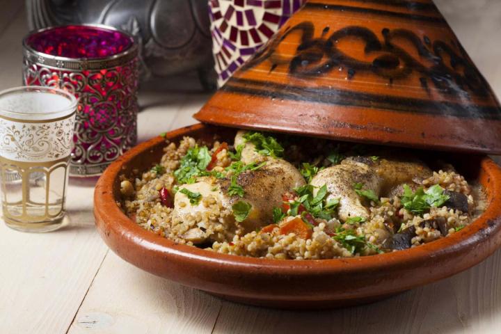 Plat tajine emporter Canet-en-Roussillon